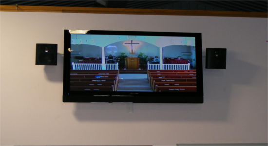 Church Digital Signage<br>Stylus Technologies, Bluffton, Indiana 