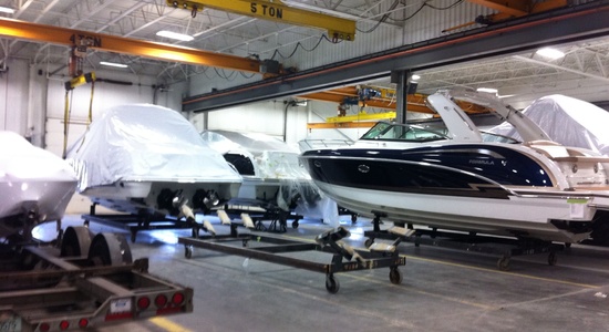 Thunderbird Products - Formula Boats <br> Stylus Technologies, Bluffton, Indiana
